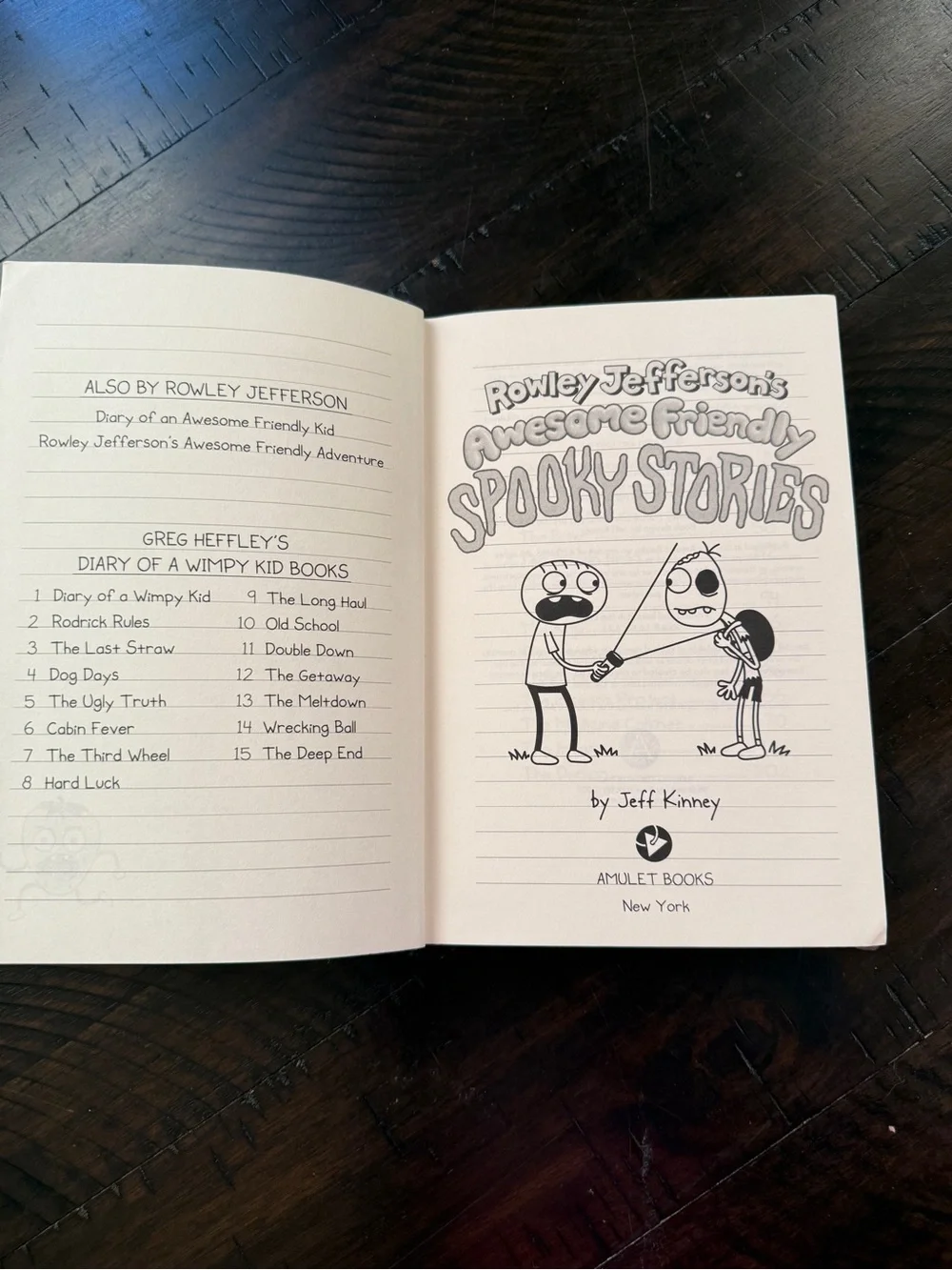 Rowley Jefferson Purple Halloween Party Banner by Jeff Kinney Kids Book